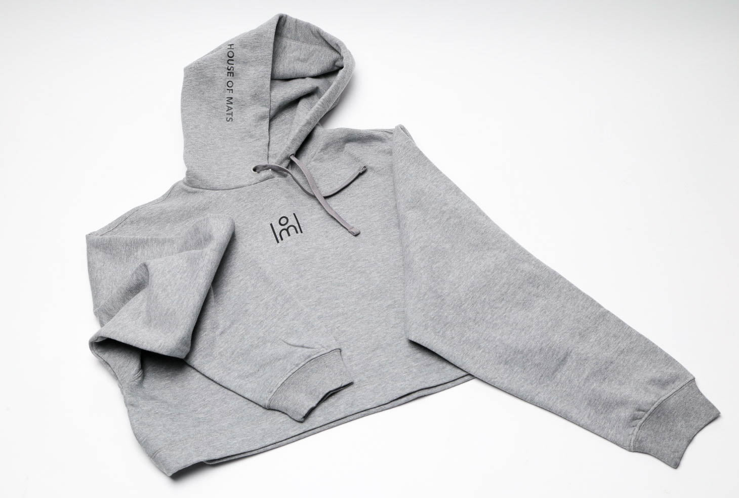 Crop Lightweight "Unroll" extra long sleeves Hoodie