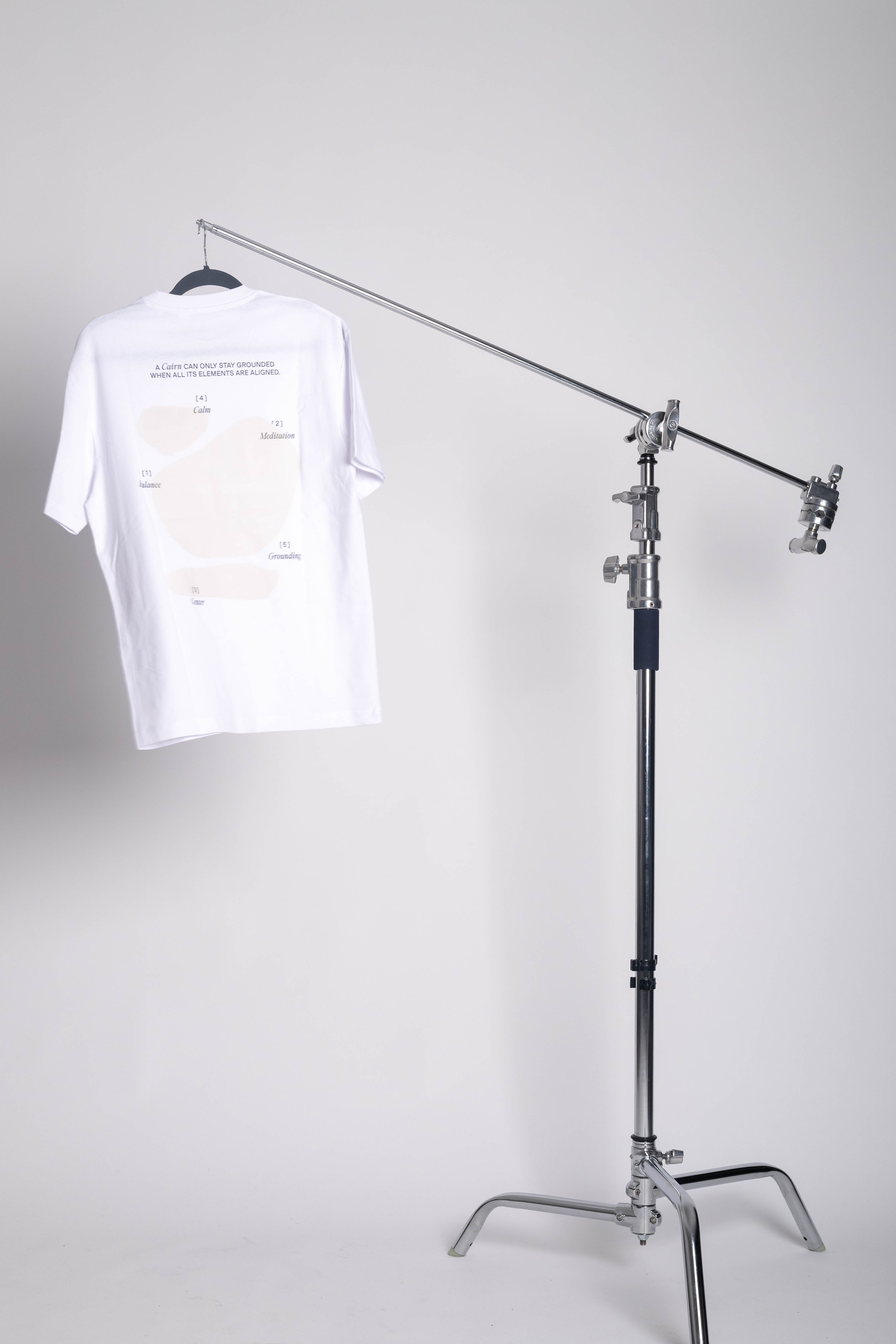 Oversize "Elements" T-shirt - Optic White